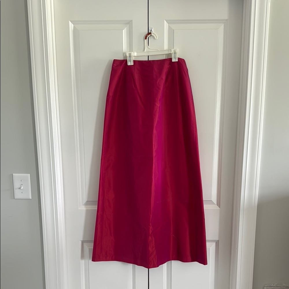 Elegant Pink Maxi Skirt